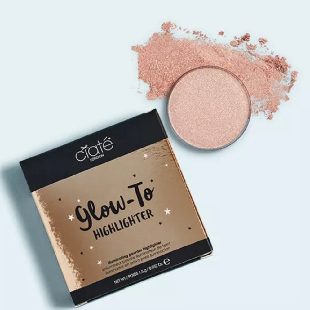 NIB Ciate Glow-To Highlighter- Moondust